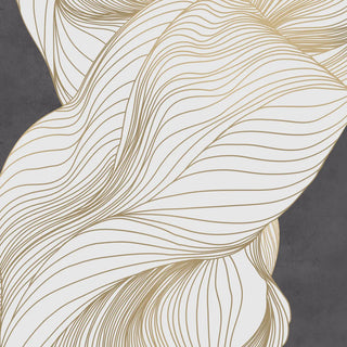 Shop Spiral Lines Abstract Wallpaper Customised Stone Gray By Lifencolors 