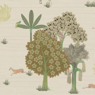 Shop Taal Indian Wallpaper Roll in Soft Sand Color By Lifencolors