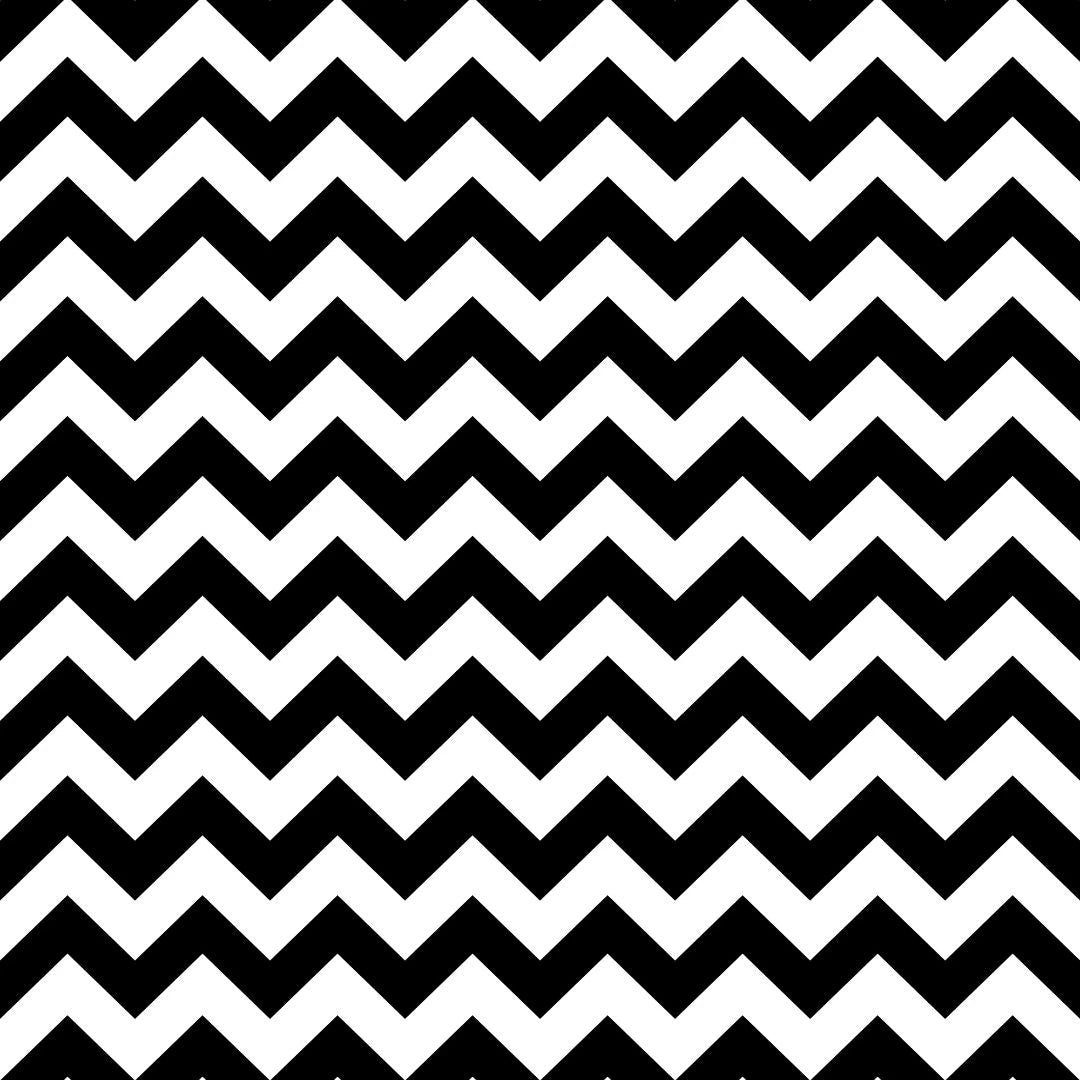 Shop Black & White Chevron Pattern Wall Wallpaper, Thick Lines. Roll size: 57 square feet. Suitable for Premium & Luxury Spaces