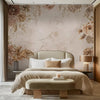 Timeless Elegance: Vintage Hanging Floral Luxury Wallpaper