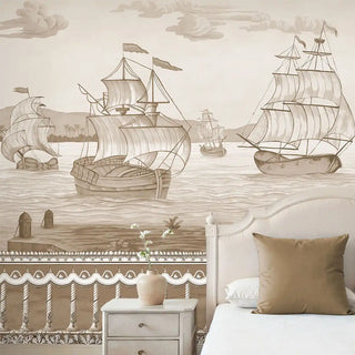 The Blue Horizon Sepia