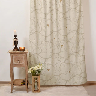 Echo Chinoiserie Readymade Curtain for Windows and Doors