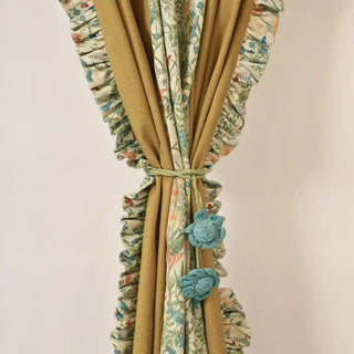 Whispers of Spring Readymade Curtain, Windows and Doors