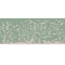 Verde Elegance, Customised Chinoiserie Wallpaper