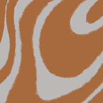 Shop Vibraze Abstract Fusion Design Wallpaper in Rust Color, Customised By Lifencolors