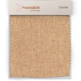 Warm Caramel Chenille Sofa, Chairs, and Curtain Upholstery Fabric Buy Now 