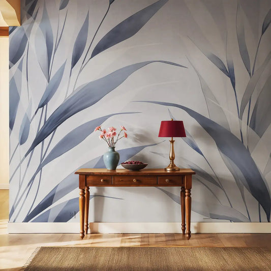 Whispering Blades Abstract Customised Wallpaper for Rooms