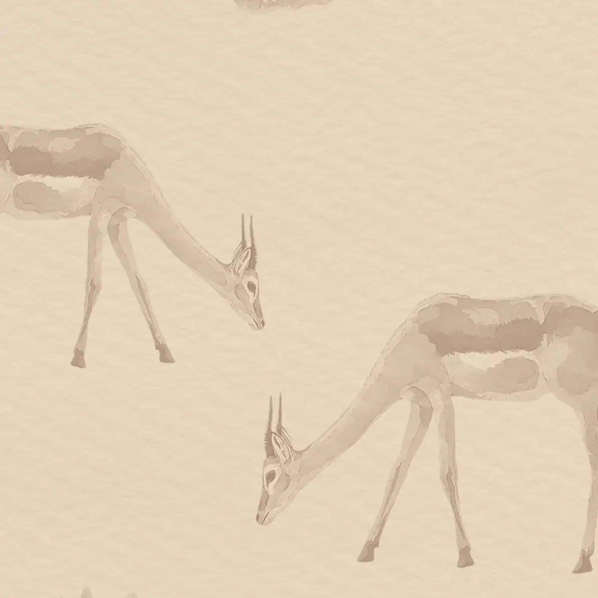 Shop Whispers of the Savanna Sepia Repeat Pattern, Design for Kids Room By Lifencolors