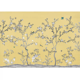 Yellow_Aura_in_the_Garden_Luxury_Floral_Chinoiserie_Wallpaper_Full_View