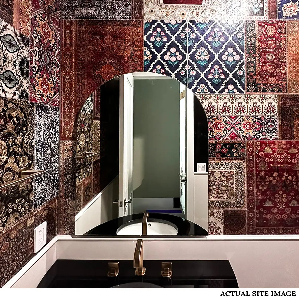 Buy Aalishan Exquisite Indian Carpet Design Wallpaper for Rooms – Life ...