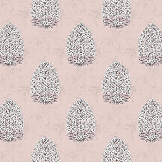 closeup of Life n Colors Amaya pink Indian wallpaper design for bedroom and living rooms