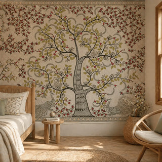 Anant Vriksha Customised Wallpaper | Life n Colors