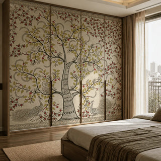 anant vriksha wardrobe wallpaper View-wardrobe