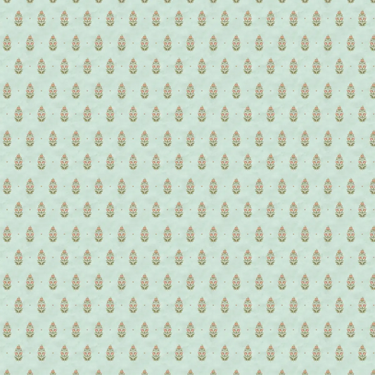 Bahara Indian Design Wallpaper Roll in Green Color Shop Now 