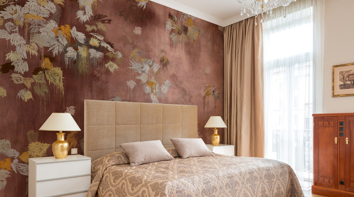 Beautiful Hotel room Wallpaper by Life n Colors