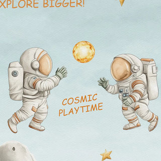 Cosmic Clubhouse Blue Kids Wallpaper | Life n Colors