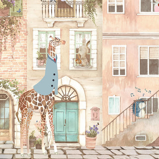 Pooja Room Wallpaper with Italian Street Theme for Kids - Life n Colors

