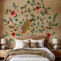 Pakhi Chinoiserie Design Wallpaper Customised