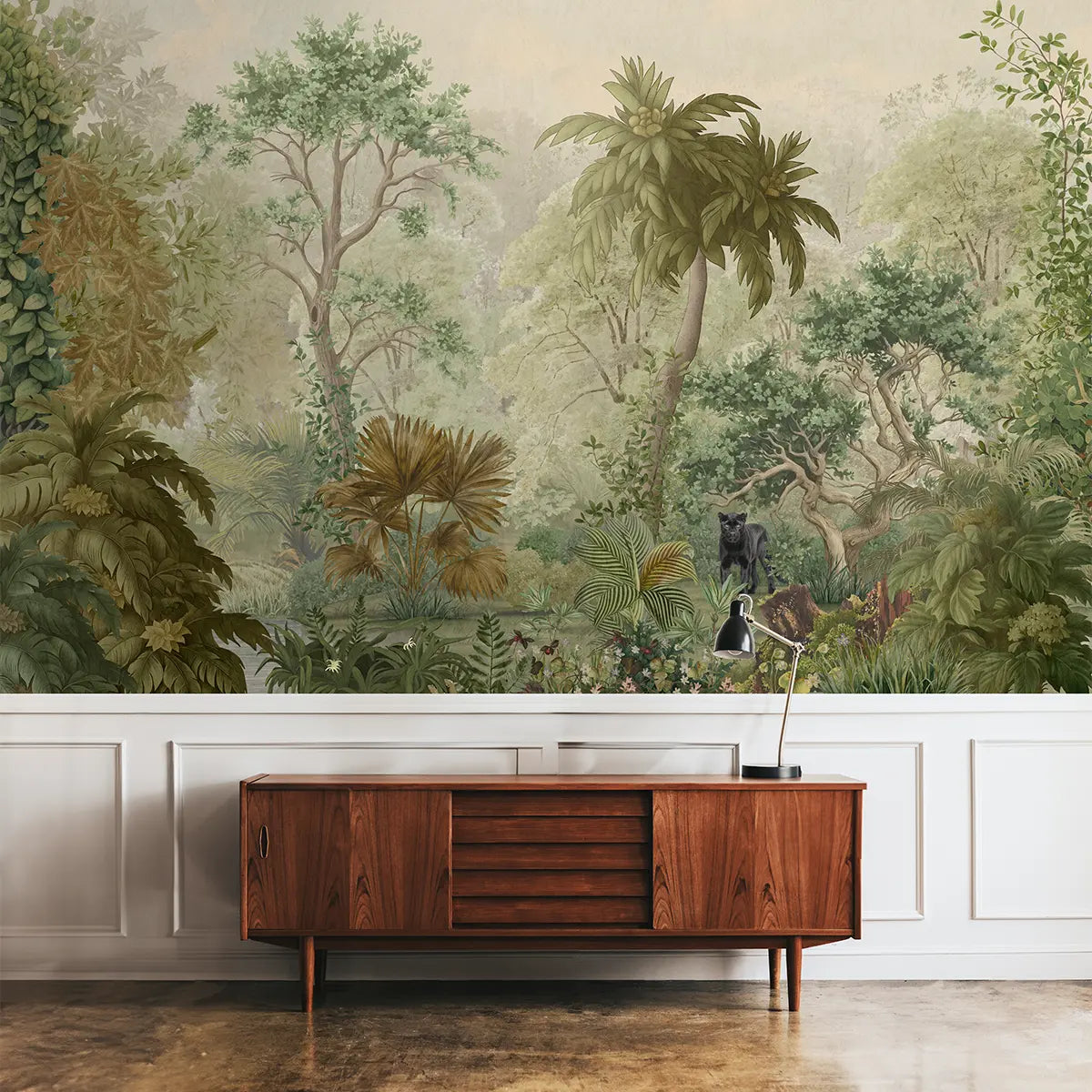 Mystic Canopy, Jungle Theme Wallpaper for Rooms