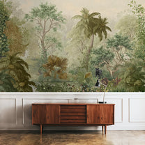 Mystic Canopy, Jungle Theme Wallpaper for Rooms