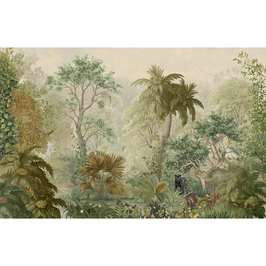 Mystic Canopy, Jungle Theme Wallpaper for Rooms