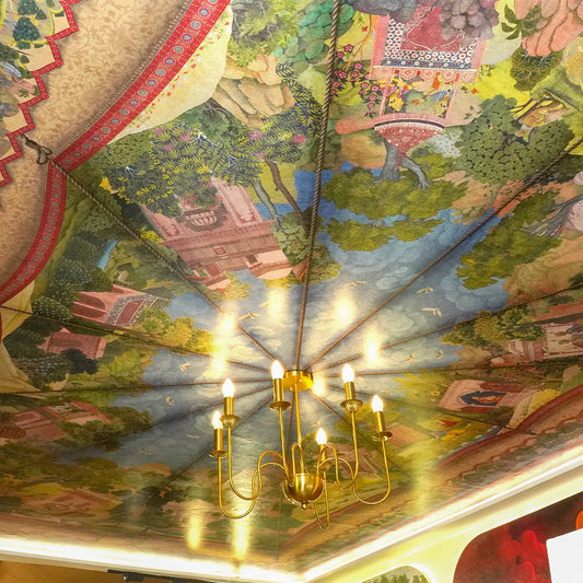 site image Maharaja Maharani Canopy, Luxury Ceiling Wallpaper