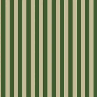 A detailed view of alternating vertical stripes in two shades of green, creating a balanced and harmonious pattern.