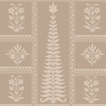 Gul Indian Mughal Art beige Wallpaper buy now