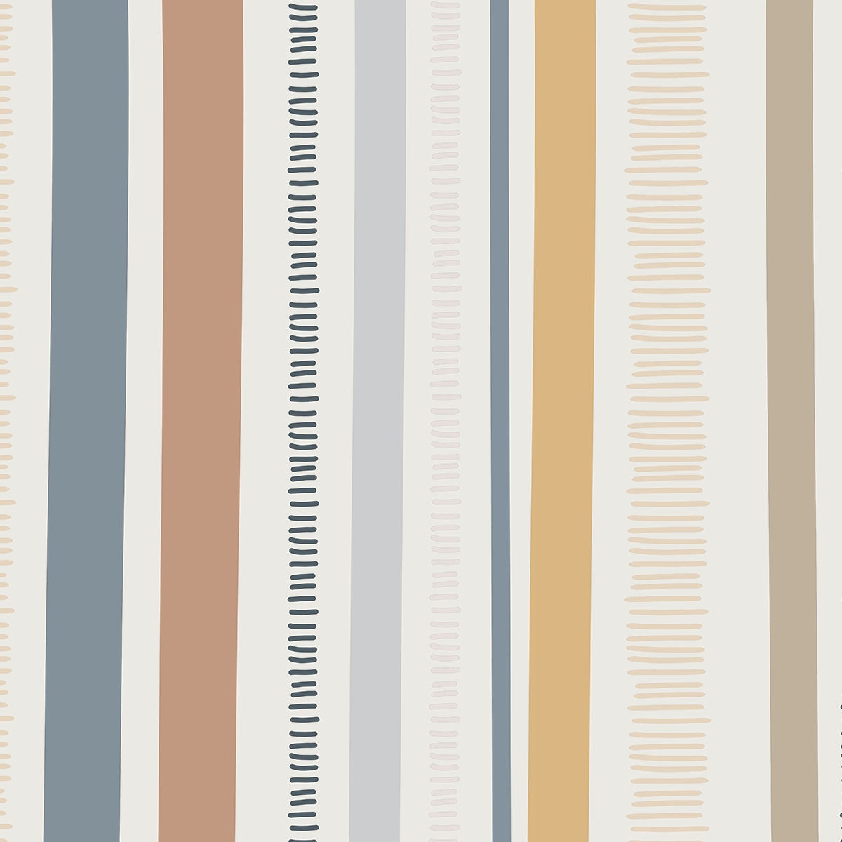 Buy Linear Theme Abstract Modern Striped Wallpaper, Multicolor by Life n Colors