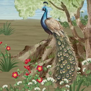 Mughal Theme Indian Wallpaper Design