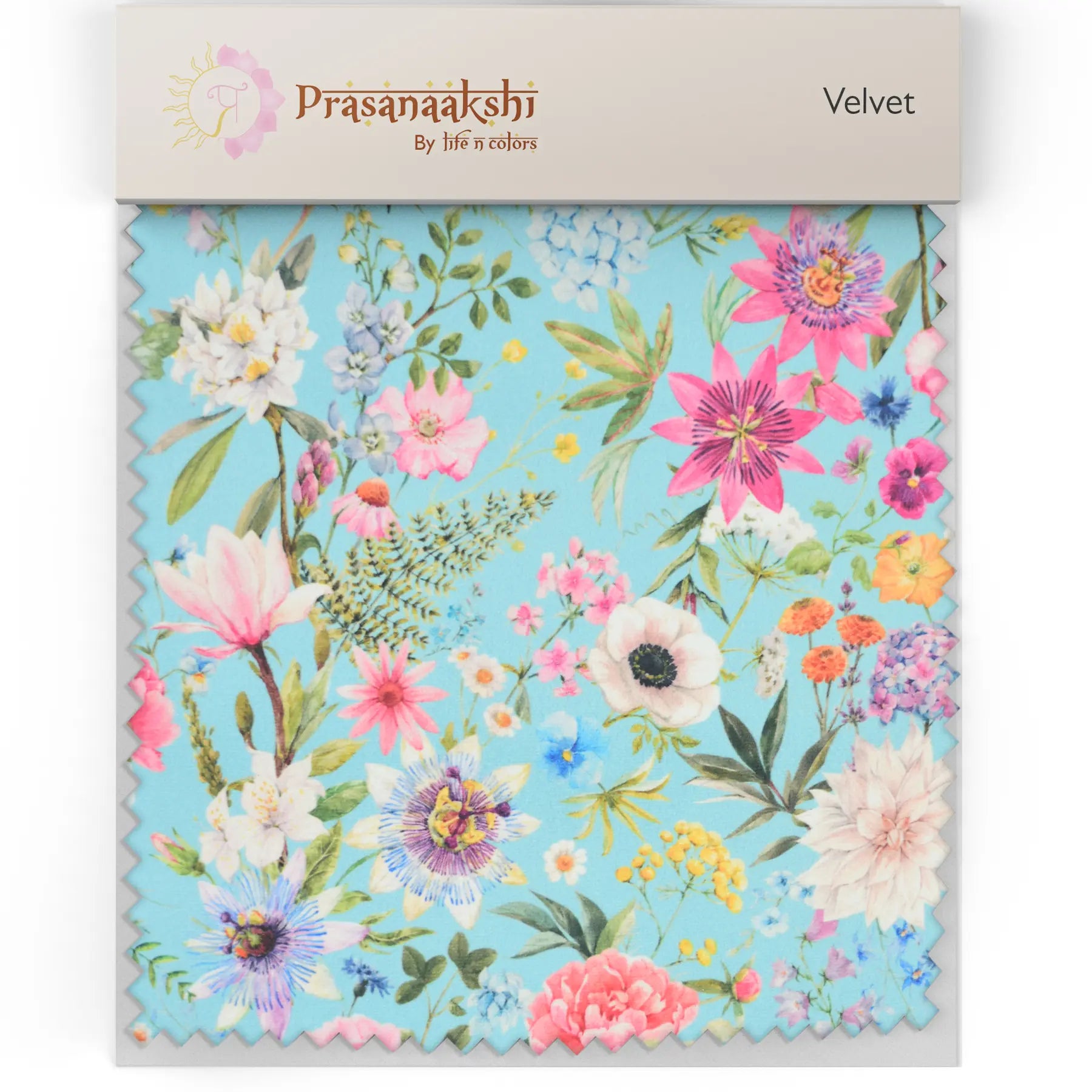 Fresh Floral Unstitched Fabric