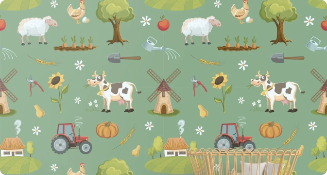 Farm Wallpaper by Life n Colors