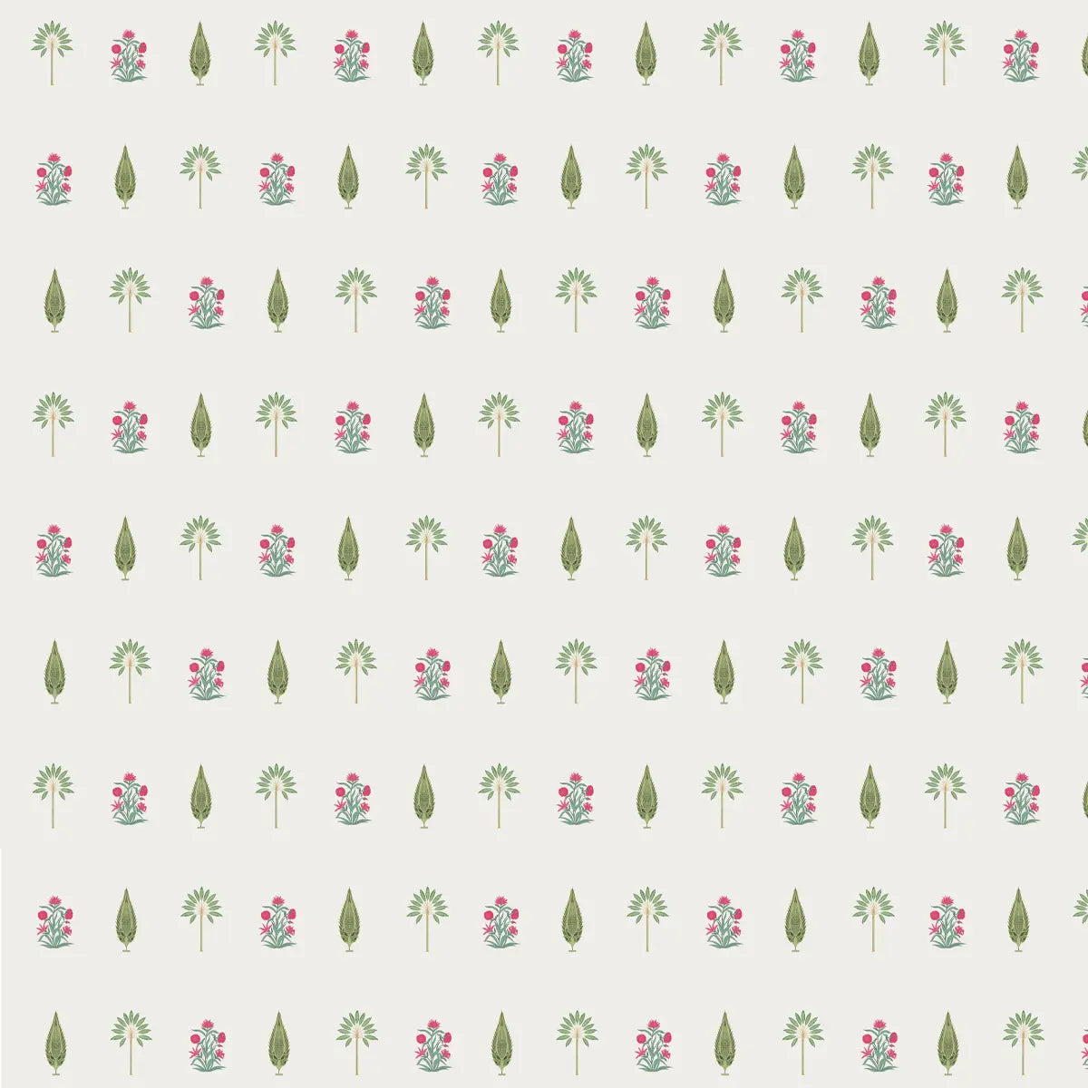 floral beauty room wallpaper