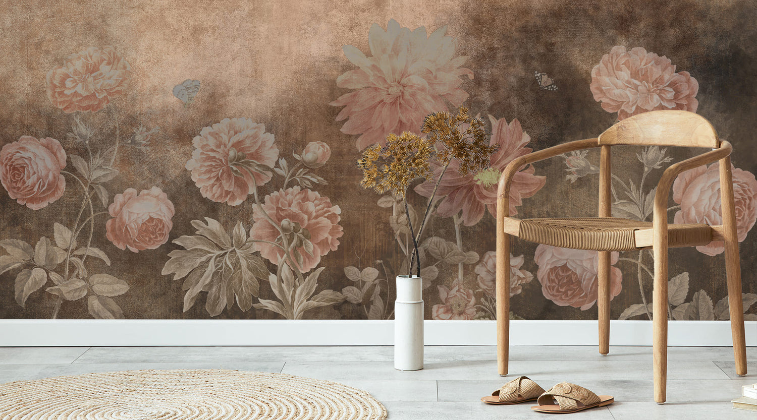 Flower Theme Wallpaper by Life n Colors