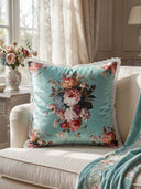Florid Rosette Cushion Cover