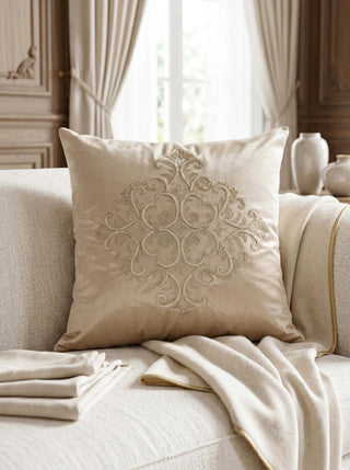 Silken Ornate Cushion Cover
