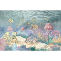 Coral Cafe Underwater Theme Kids Room Customised Wallpaper Buy Now 