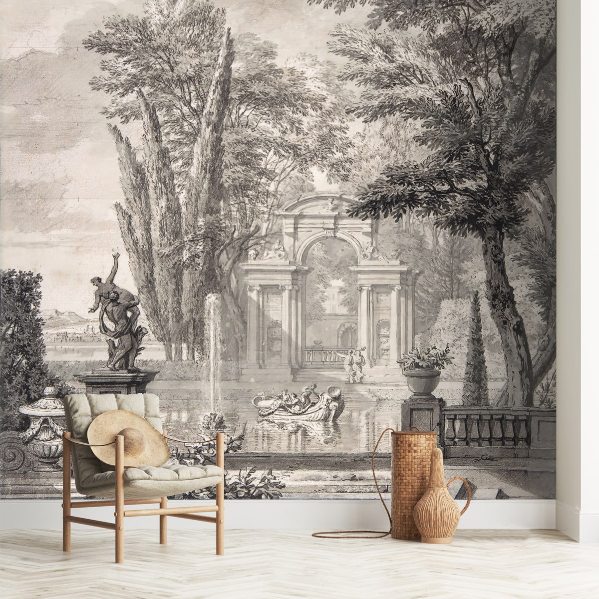 Ethereal Dreams Misty European Wallpaper | Life n Colors