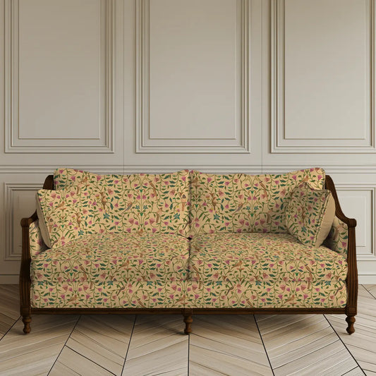 Gulbahar Sofa and Chairs Upholstery Fabric Yellow Color Buy Now 