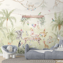 Jungle Celebration Wallpaper Customised for Kids Buy Online