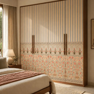 Kusum: Indian Floral Wallpaper for Rooms | Life n Colors