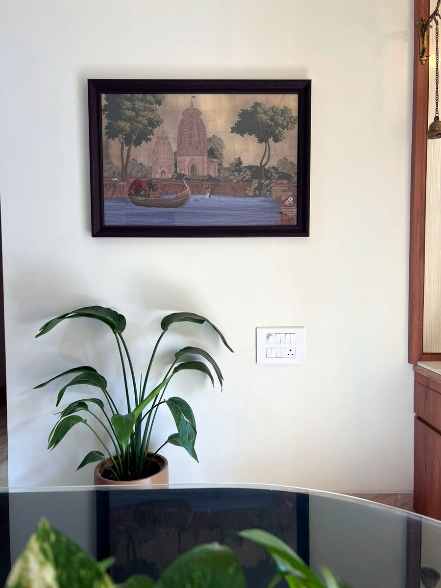 Kashi Reverie Wall Art in a customer's home
