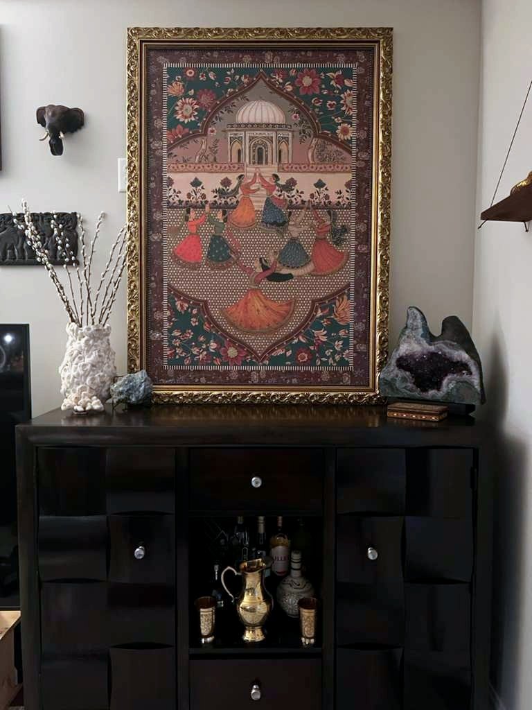 Sorena Wall Art, Portrait in a customer's home
