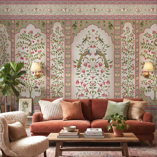 Indian Traditional Wallpapers | Fabrics & Art | Life n Colors