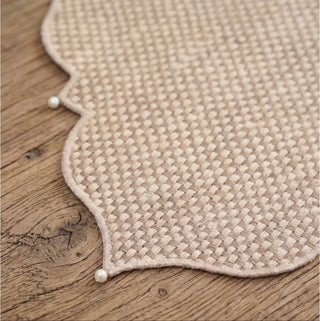 The Kasbah Pearl Jute Runner & Mats Set