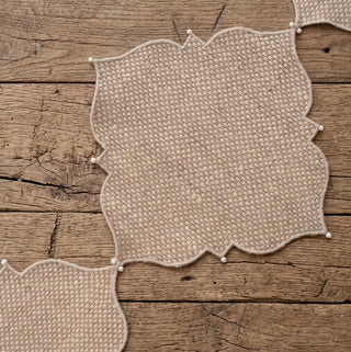 The Kasbah Pearl Jute Runner & Mats Set