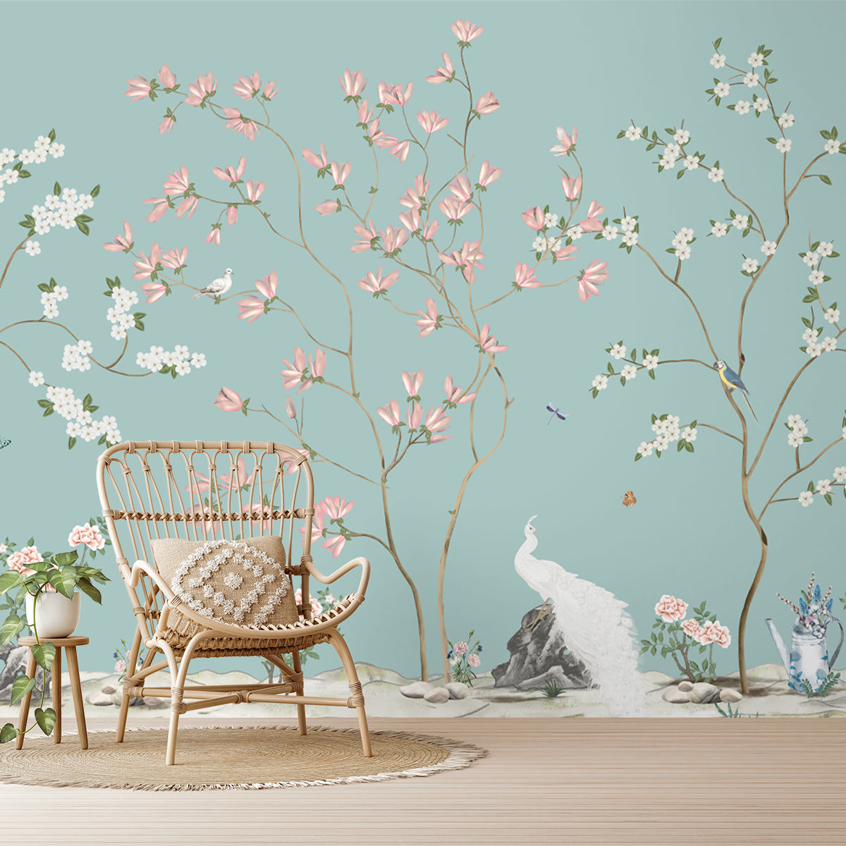 Beautiful Chinoiserie Wallpapers for Room Wall – Life n Colors