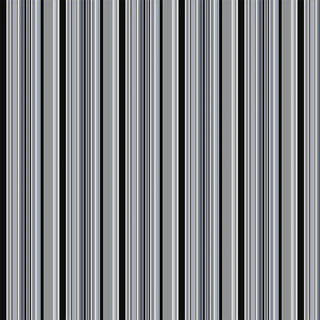 Full pattern of Modern Black & Grey Layered Stripe Wallpaper Roll with alternating bold and fine stripes, adding depth and a contemporary finish to walls.