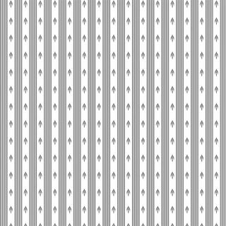 Full patterned view of Modern Charcoal & White Arrow Stripe Wallpaper Roll, displaying alternating stripes and arrow details for a bold, geometric-inspired wall covering.