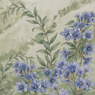 A high-resolution close-up of the terraced tea plantation hills and detailed palm trees in the Munnar wallpaper.